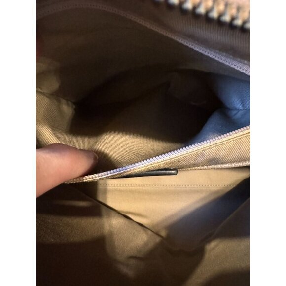 Rebecca Minkoff Beige Leather Crossbody Bag With Adjustable Strap & Front Zipper main image 4